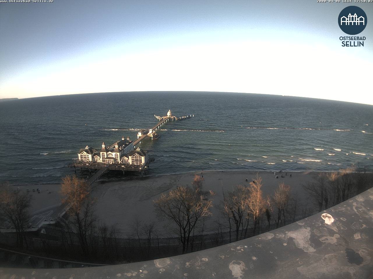 Archiv Foto Webcam Ostseebad Sellin: Seebrücke