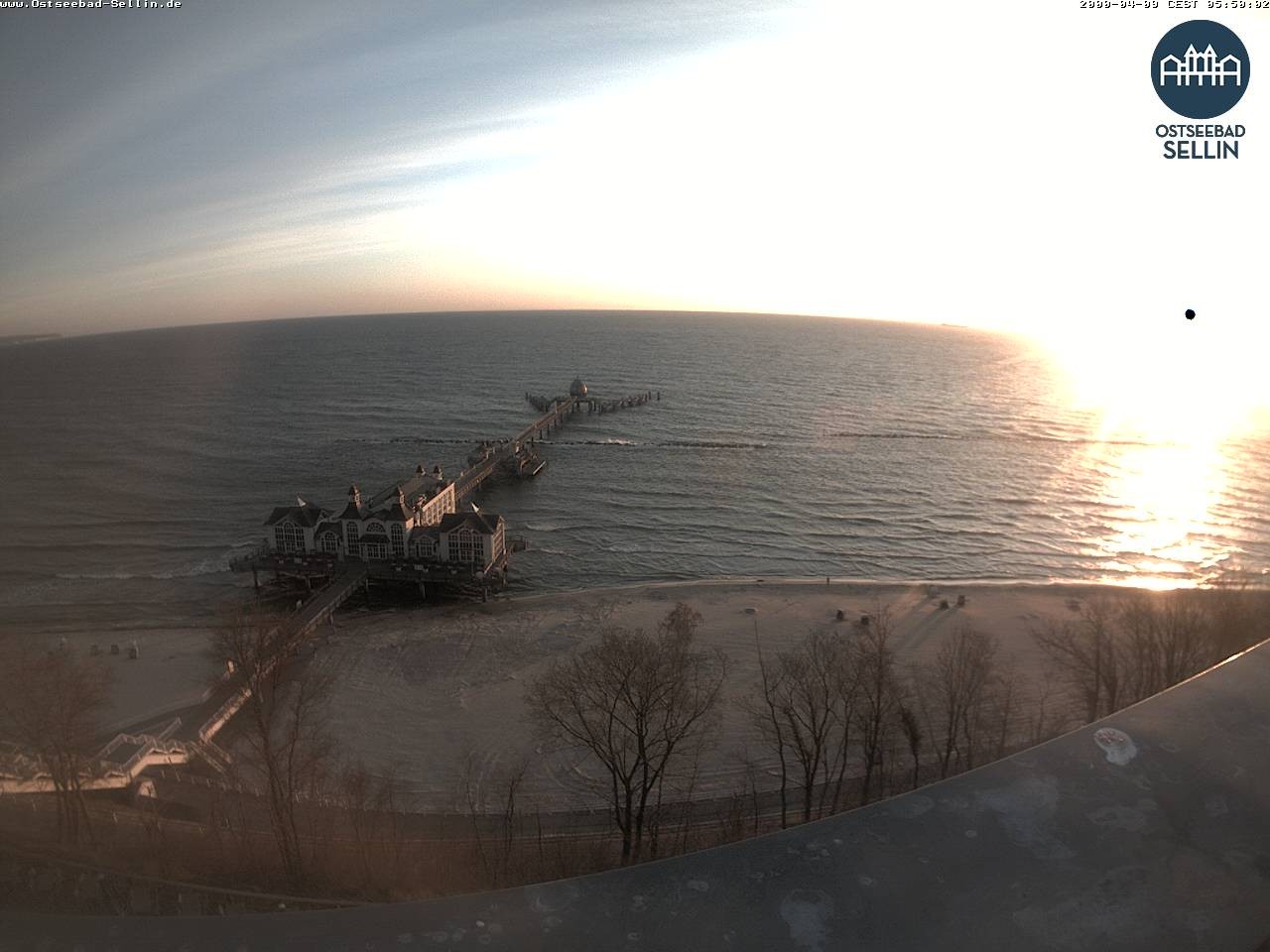 Archiv Foto Webcam Ostseebad Sellin: Seebrücke