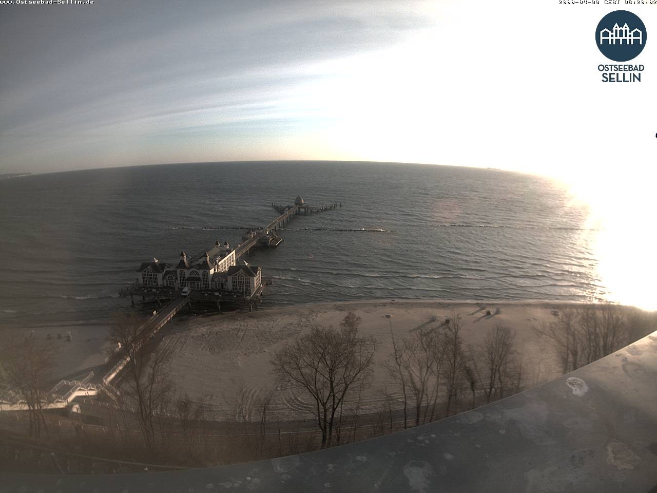 Archiv Foto Webcam Ostseebad Sellin: Seebrücke