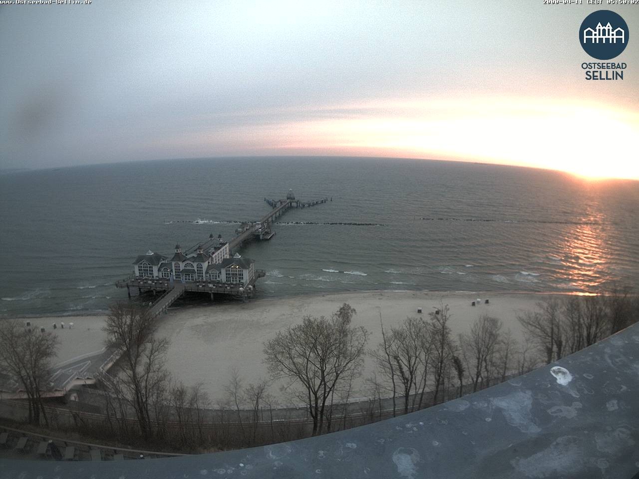 Archiv Foto Webcam Ostseebad Sellin: Seebrücke