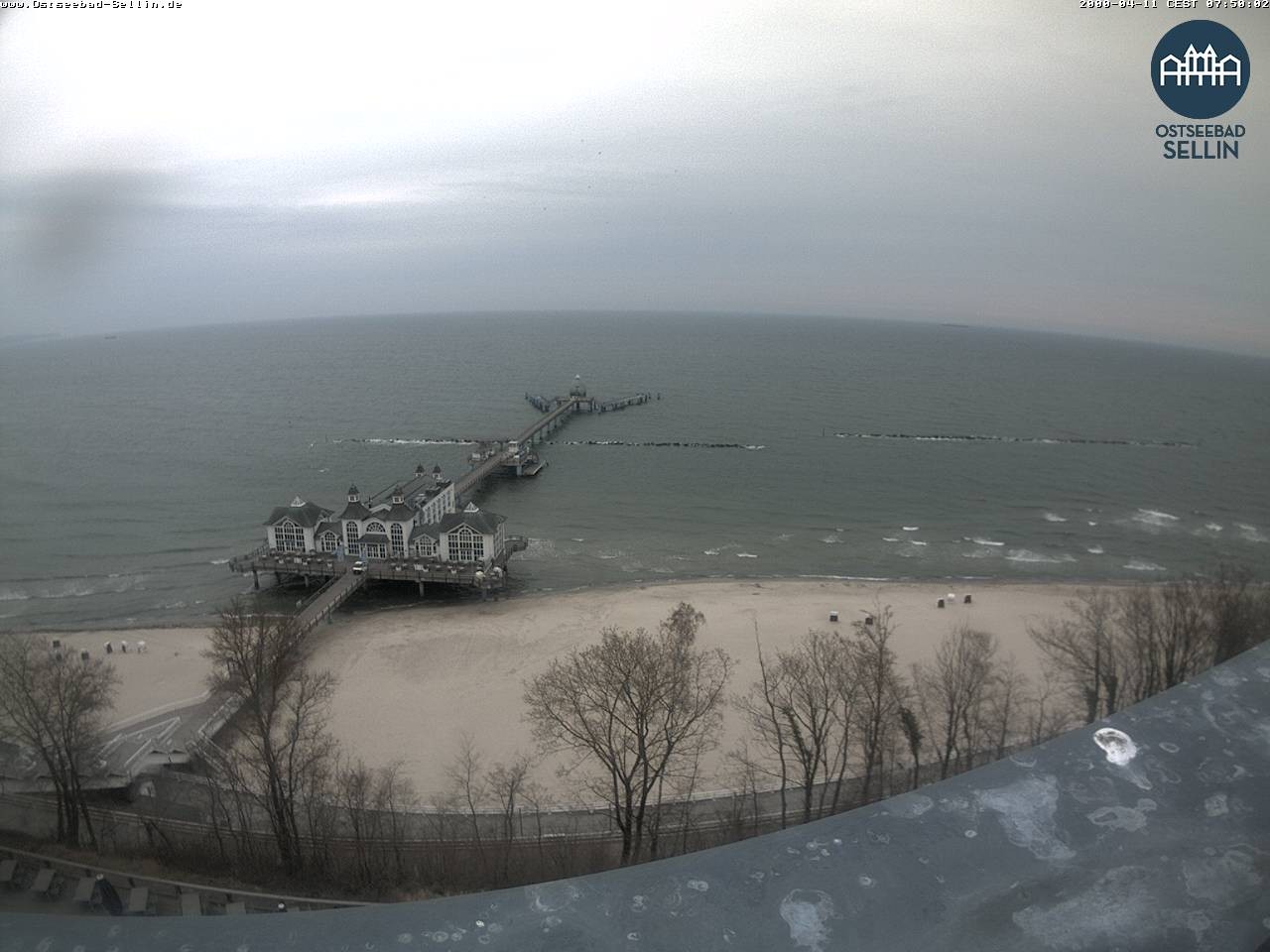 Archiv Foto Webcam Ostseebad Sellin: Seebrücke