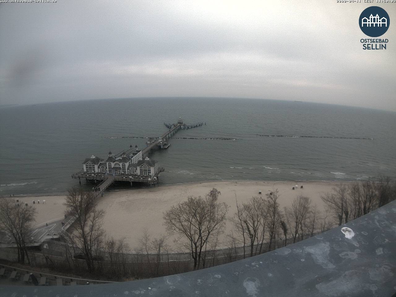 Archiv Foto Webcam Ostseebad Sellin: Seebrücke