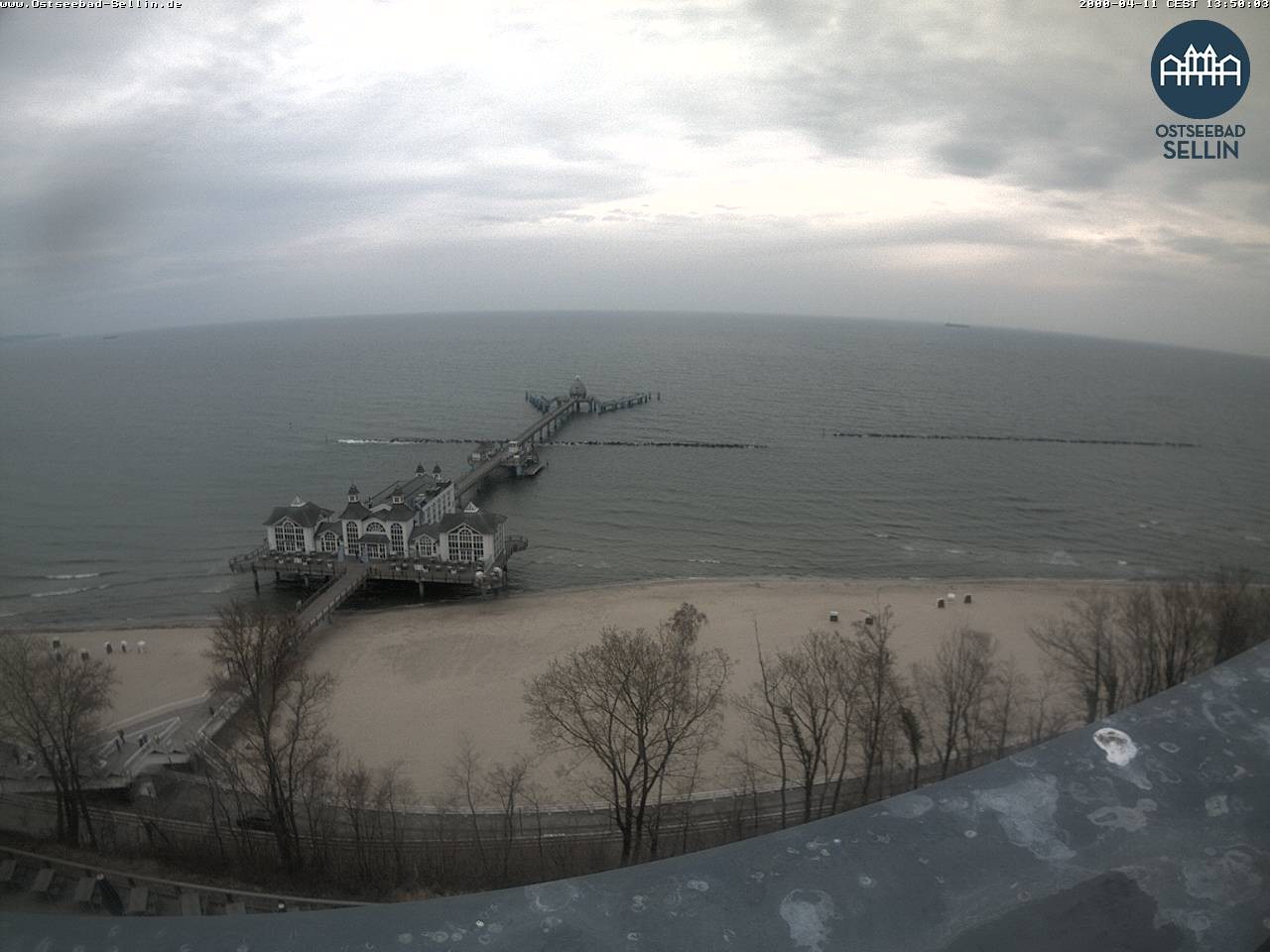 Archiv Foto Webcam Ostseebad Sellin: Seebrücke