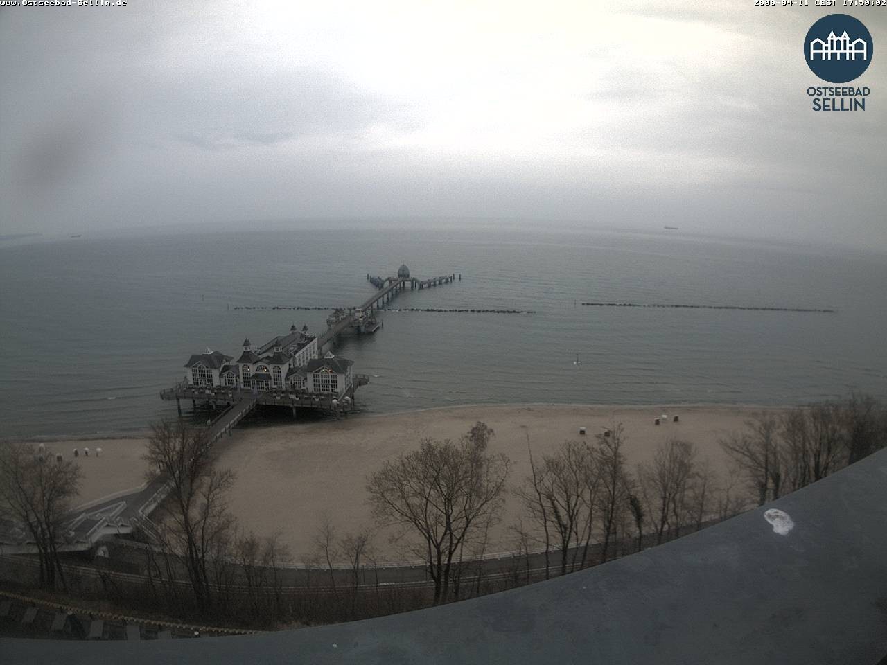 Archiv Foto Webcam Ostseebad Sellin: Seebrücke