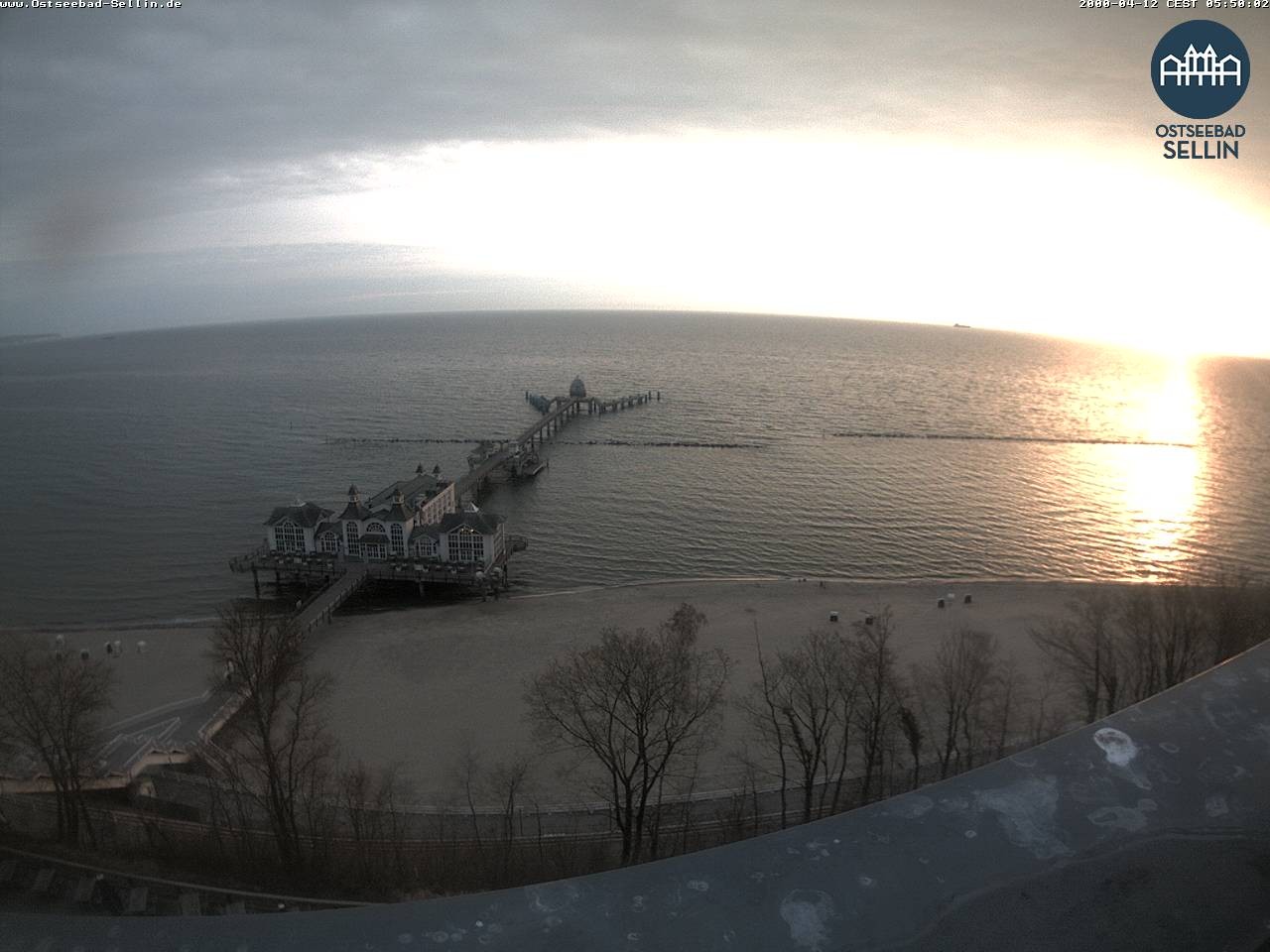 Archiv Foto Webcam Ostseebad Sellin: Seebrücke