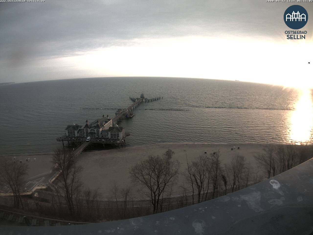 Archiv Foto Webcam Ostseebad Sellin: Seebrücke