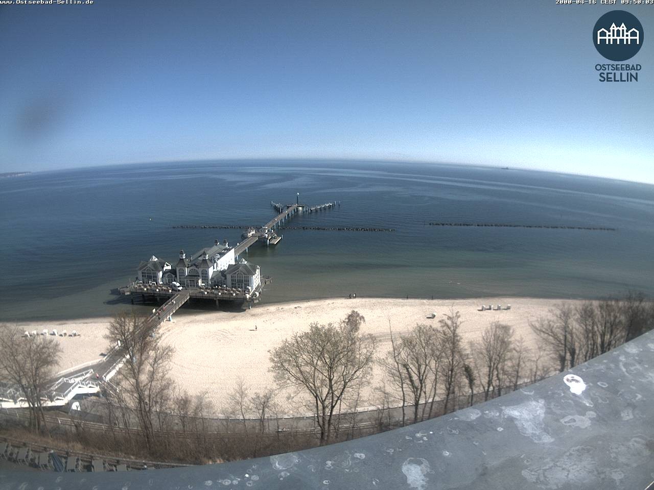Archived image Webcam Rügen - Sellin Pier