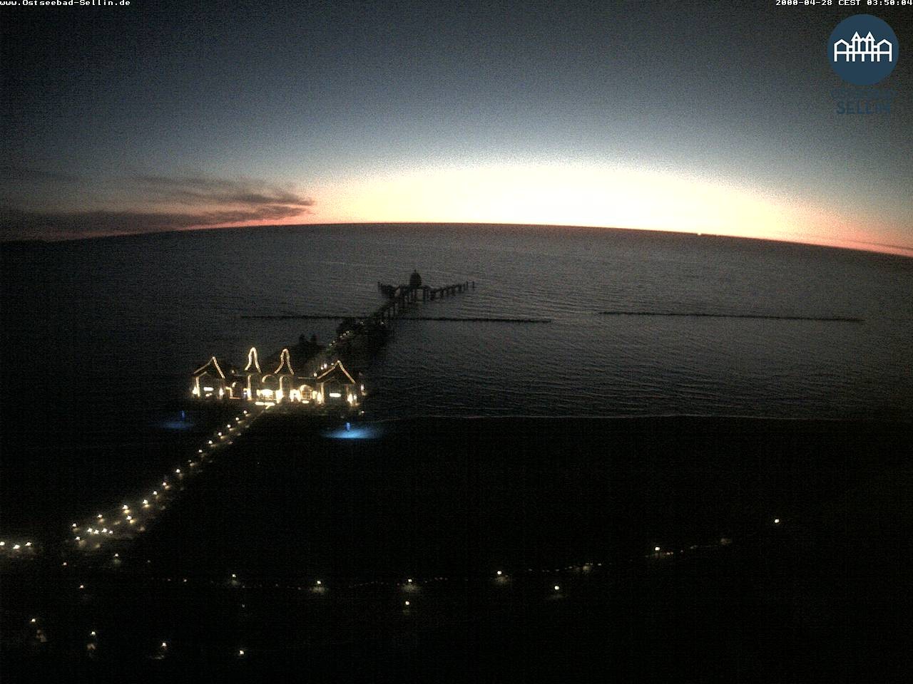 Archiv Foto Webcam Ostseebad Sellin: Seebrücke