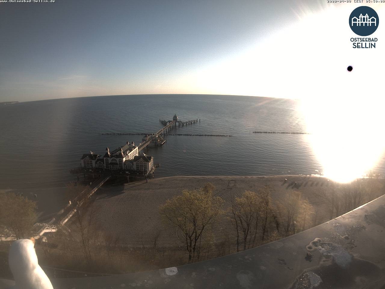 Archiv Foto Webcam Ostseebad Sellin: Seebrücke