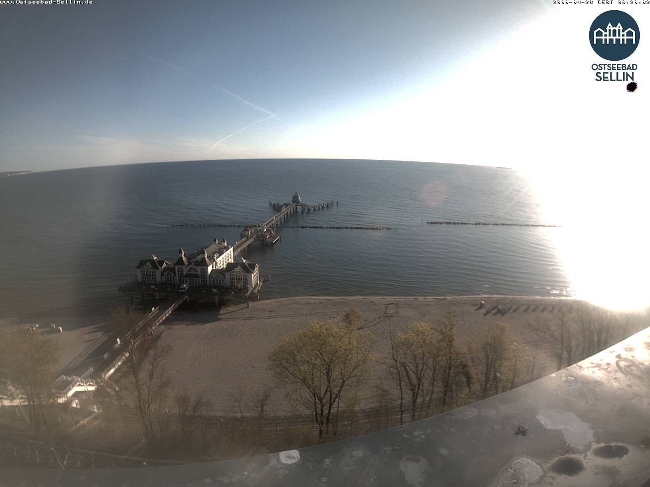 Archiv Foto Webcam Ostseebad Sellin: Seebrücke