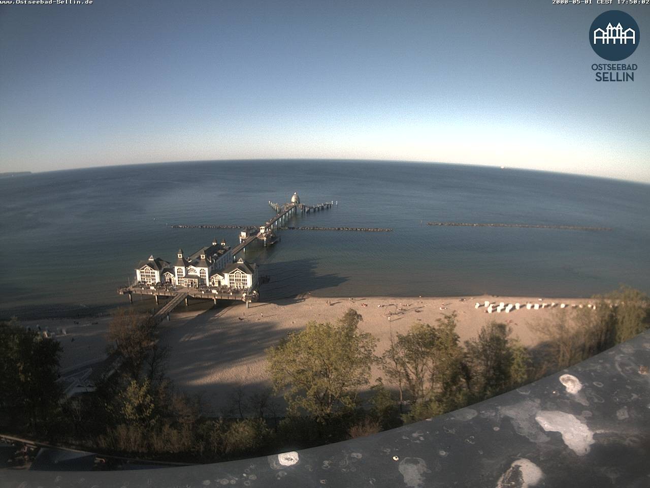 Archiv Foto Webcam Ostseebad Sellin: Seebrücke