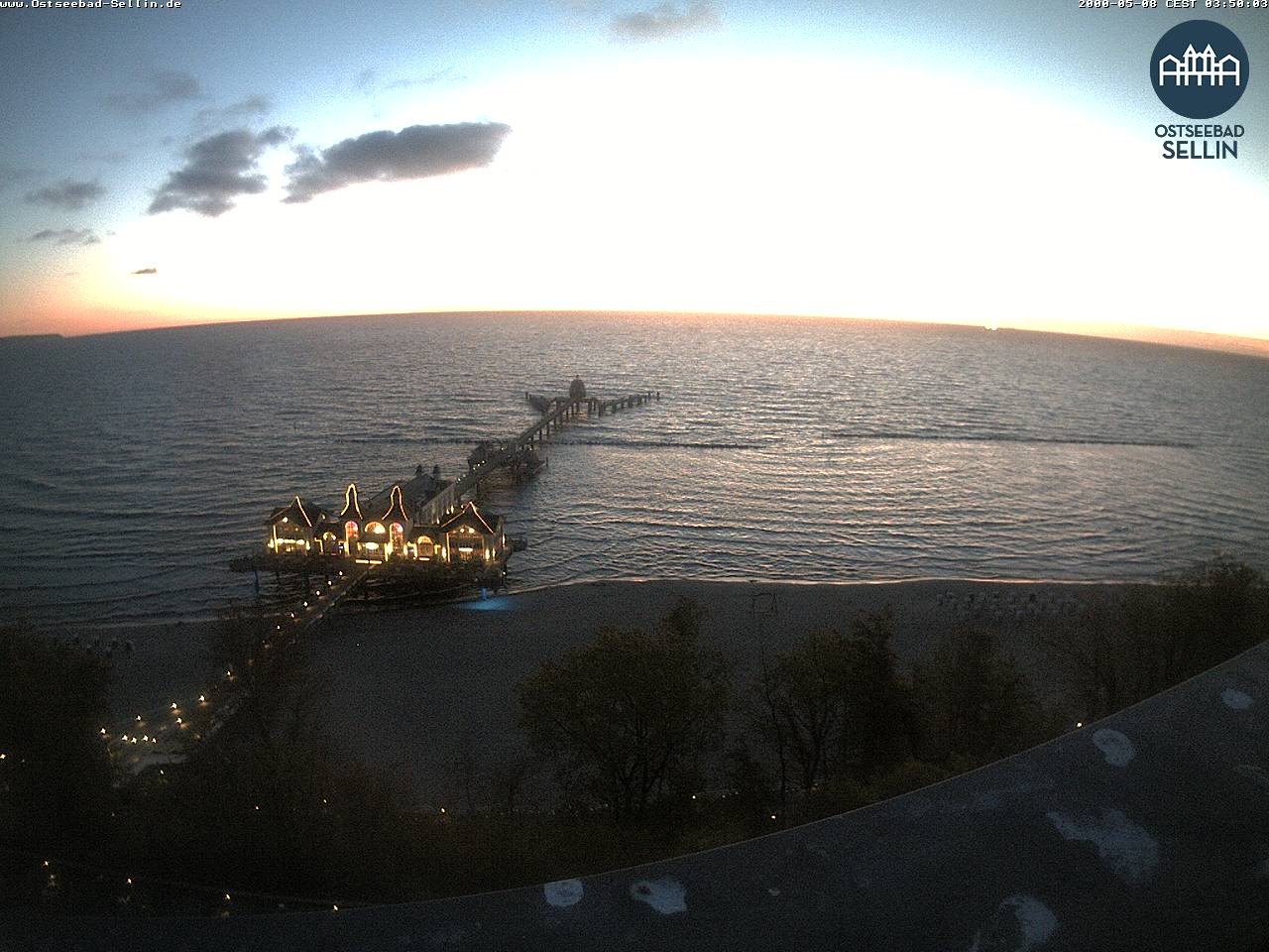 Archiv Foto Webcam Ostseebad Sellin: Seebrücke
