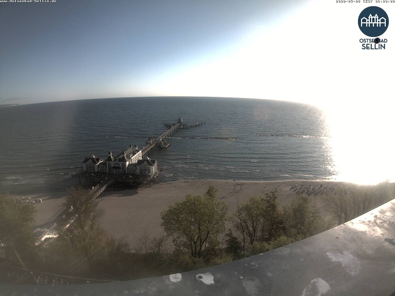 Archiv Foto Webcam Ostseebad Sellin: Seebrücke