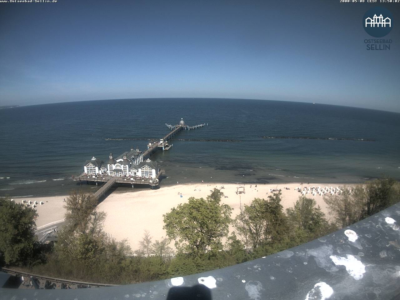 Archiv Foto Webcam Ostseebad Sellin: Seebrücke