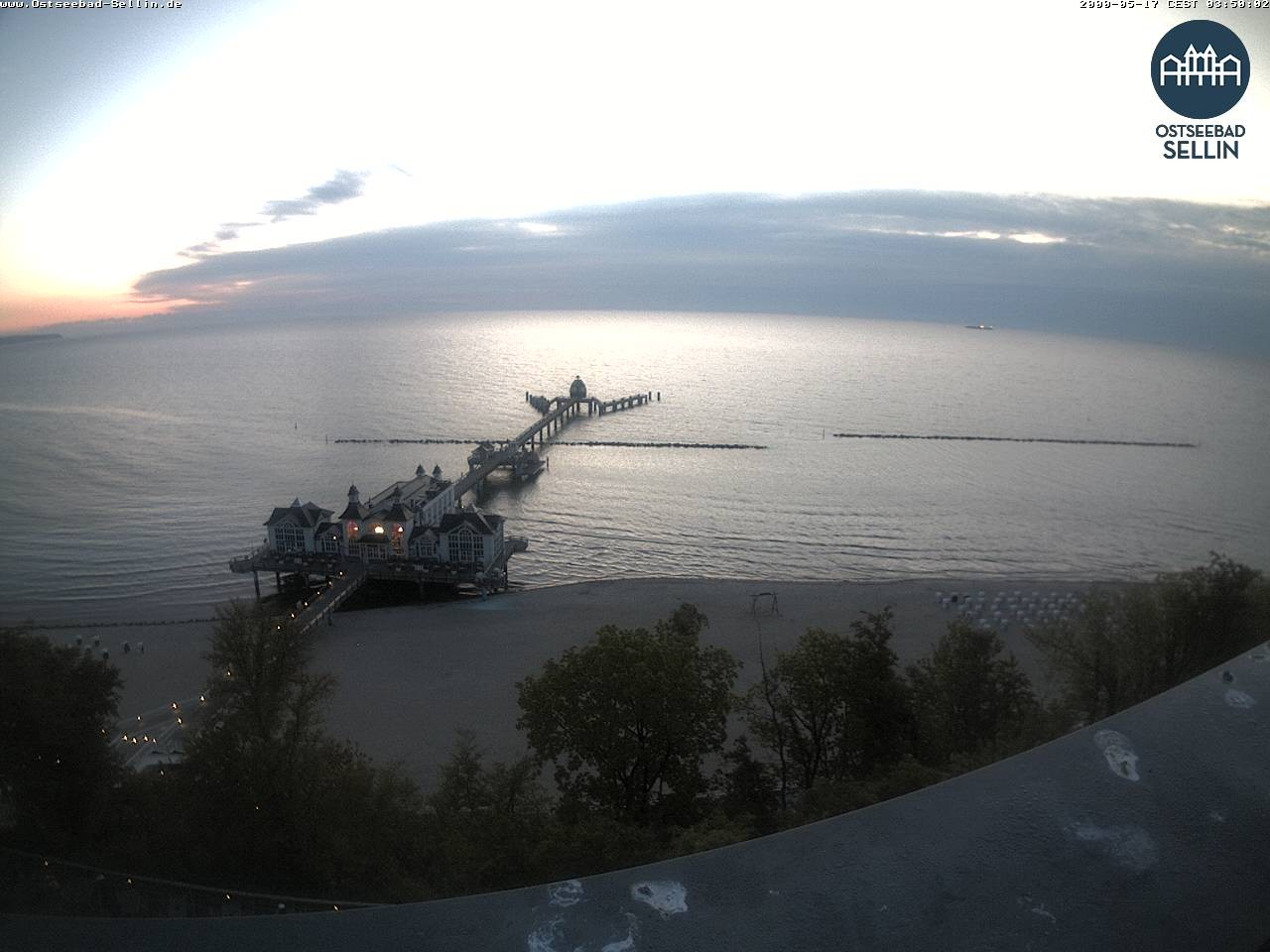 Archiv Foto Webcam Ostseebad Sellin: Seebrücke