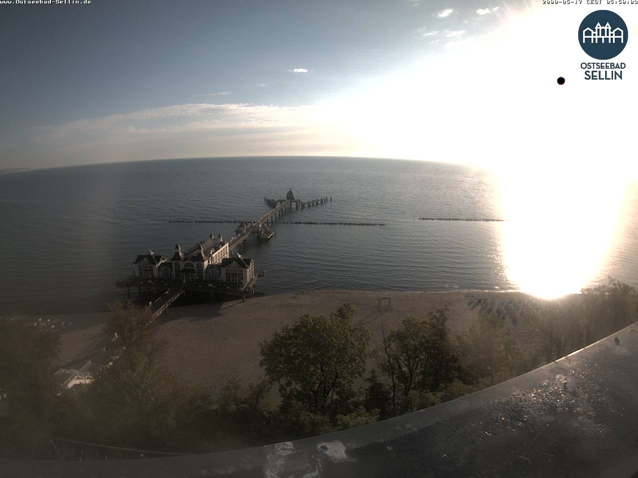 Archiv Foto Webcam Ostseebad Sellin: Seebrücke