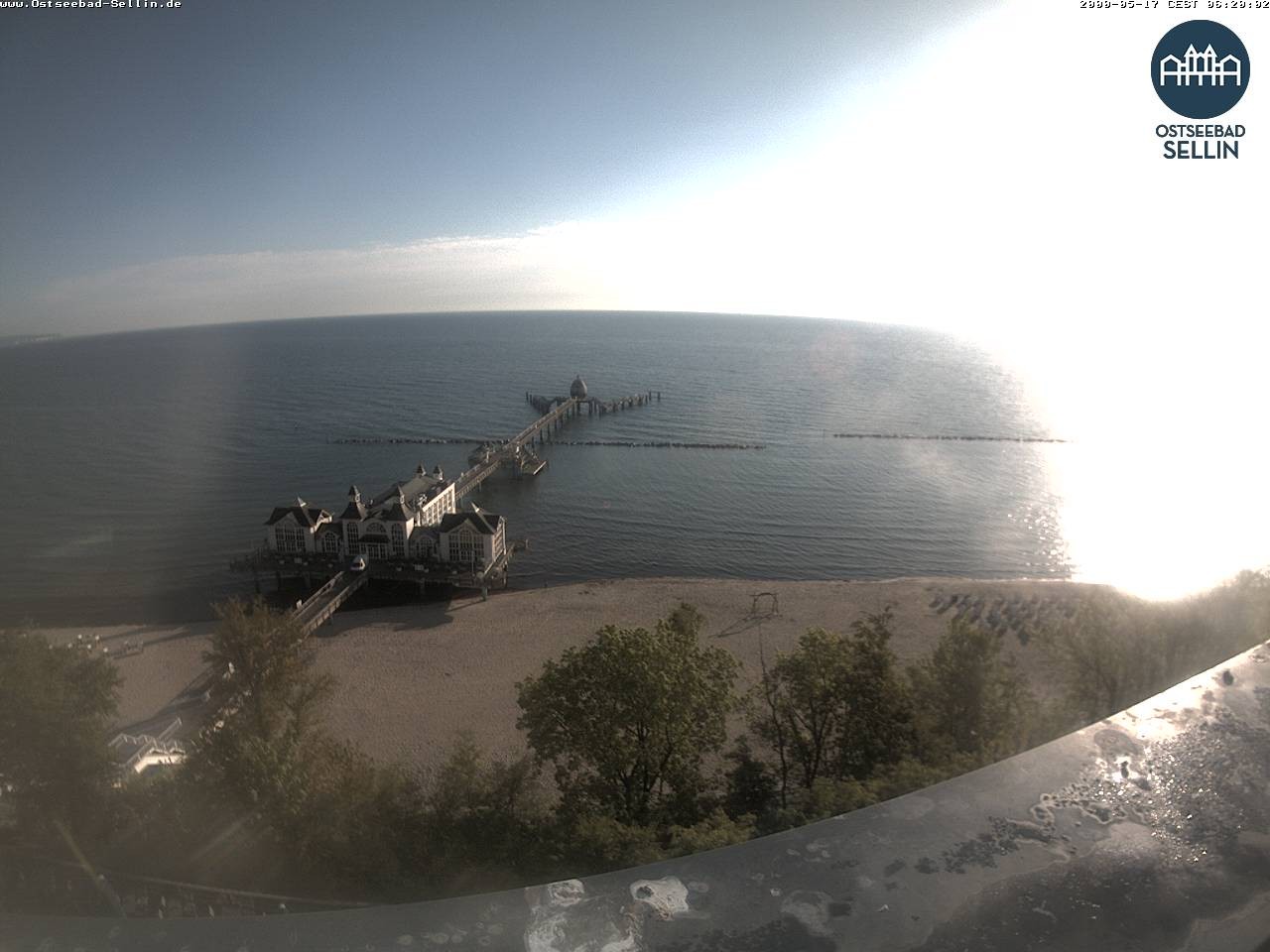 Archiv Foto Webcam Ostseebad Sellin: Seebrücke