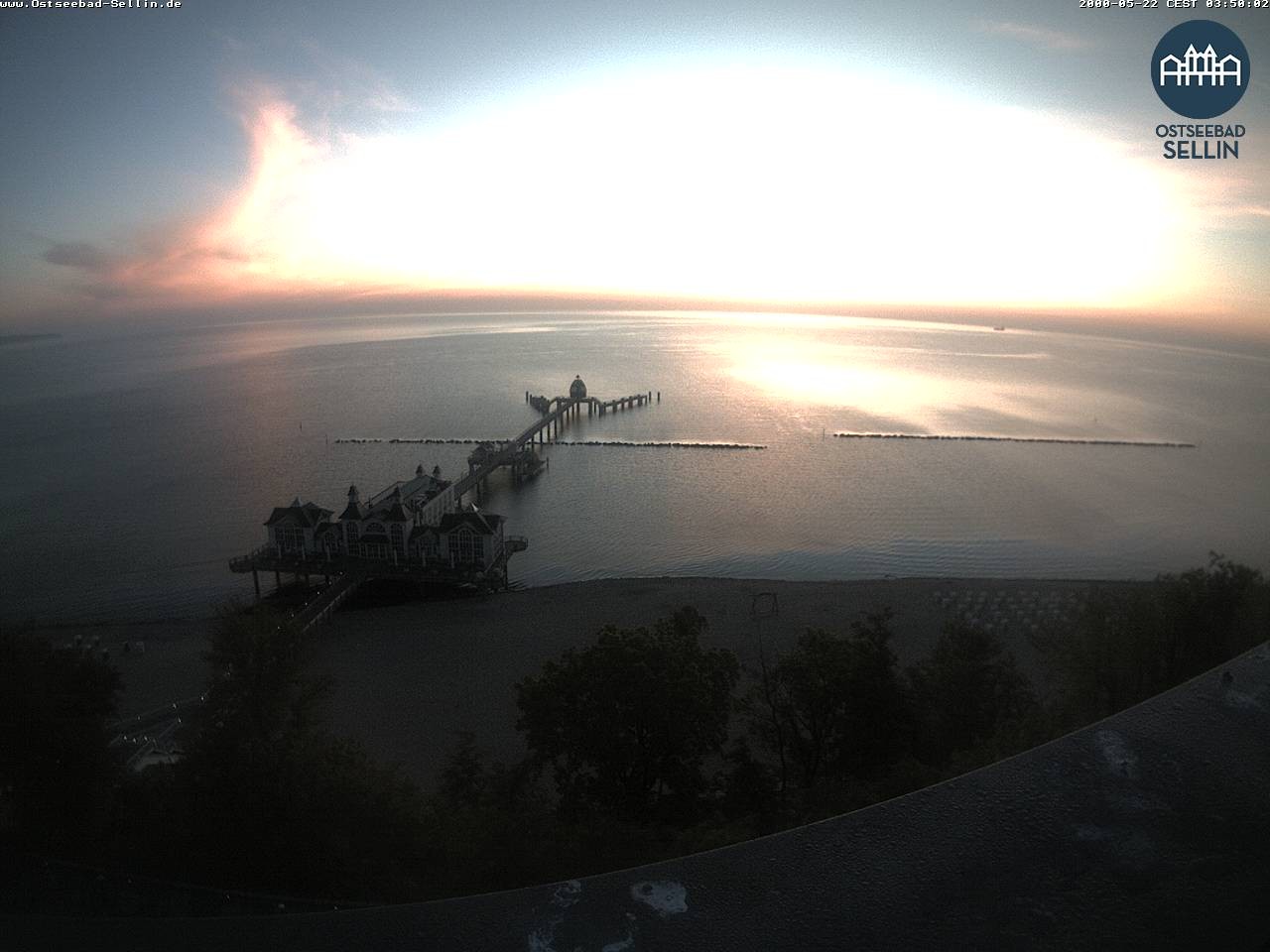 Archiv Foto Webcam Ostseebad Sellin: Seebrücke