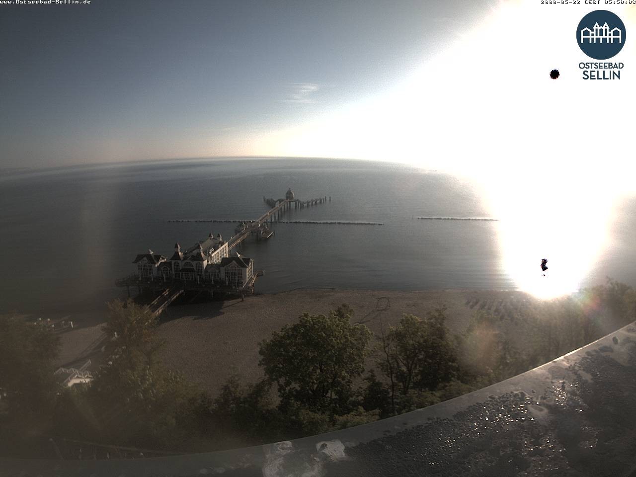 Archiv Foto Webcam Ostseebad Sellin: Seebrücke