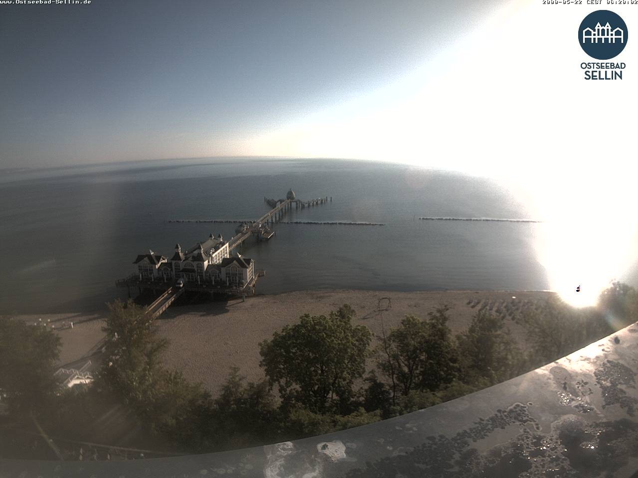 Archiv Foto Webcam Ostseebad Sellin: Seebrücke