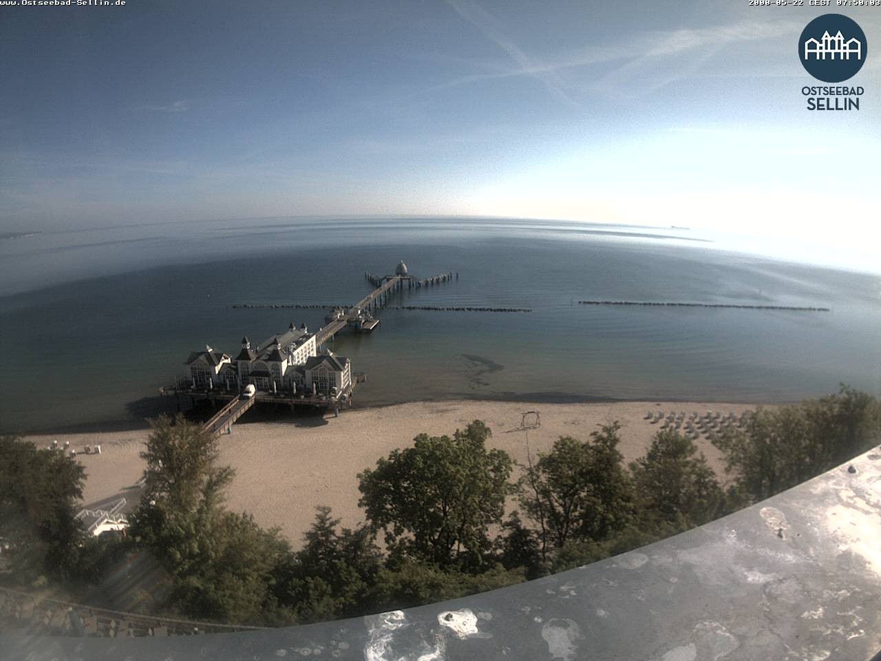 Archiv Foto Webcam Ostseebad Sellin: Seebrücke