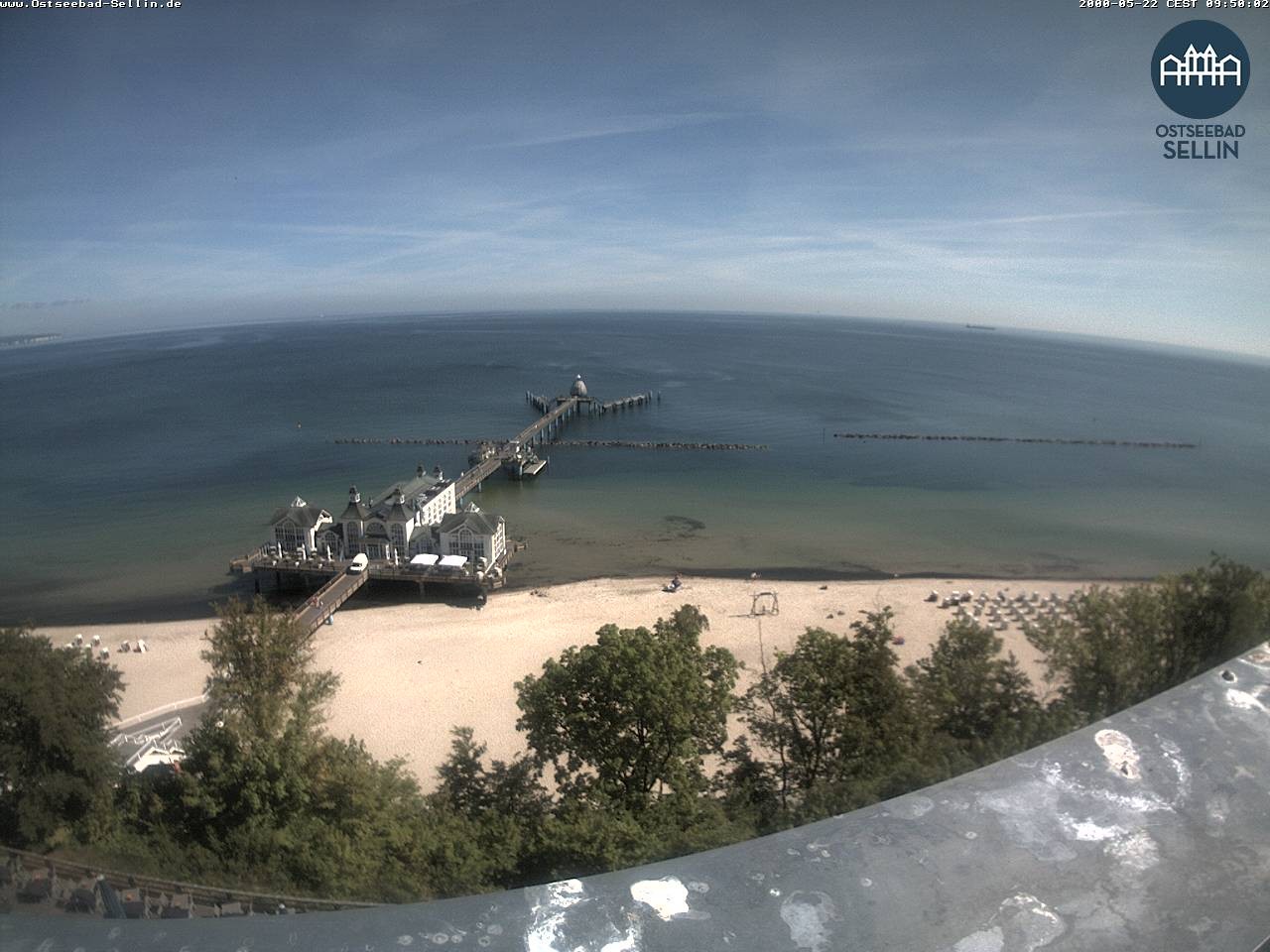 Archiv Foto Webcam Ostseebad Sellin: Seebrücke