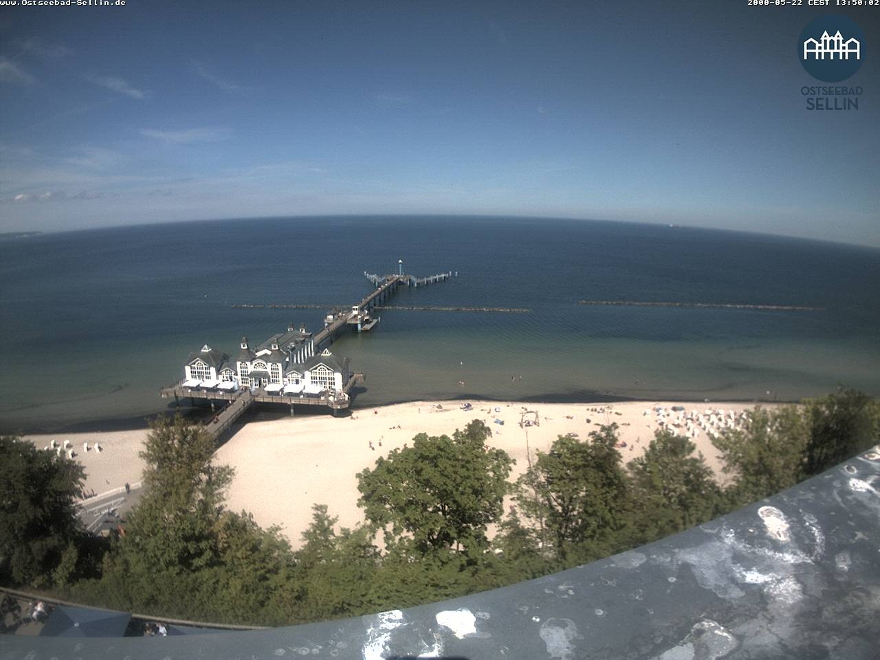 Archiv Foto Webcam Ostseebad Sellin: Seebrücke