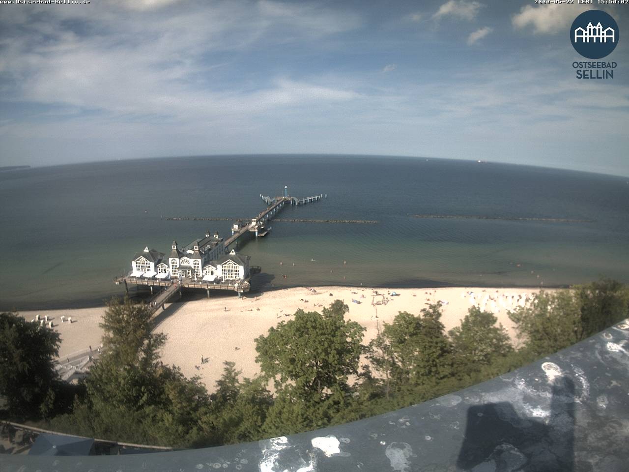 Archiv Foto Webcam Ostseebad Sellin: Seebrücke