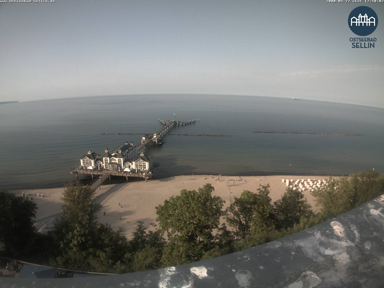 Archiv Foto Webcam Ostseebad Sellin: Seebrücke