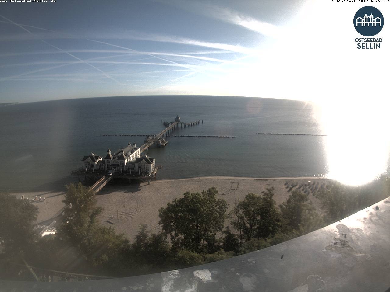 Archived image Webcam Rügen - Sellin Pier