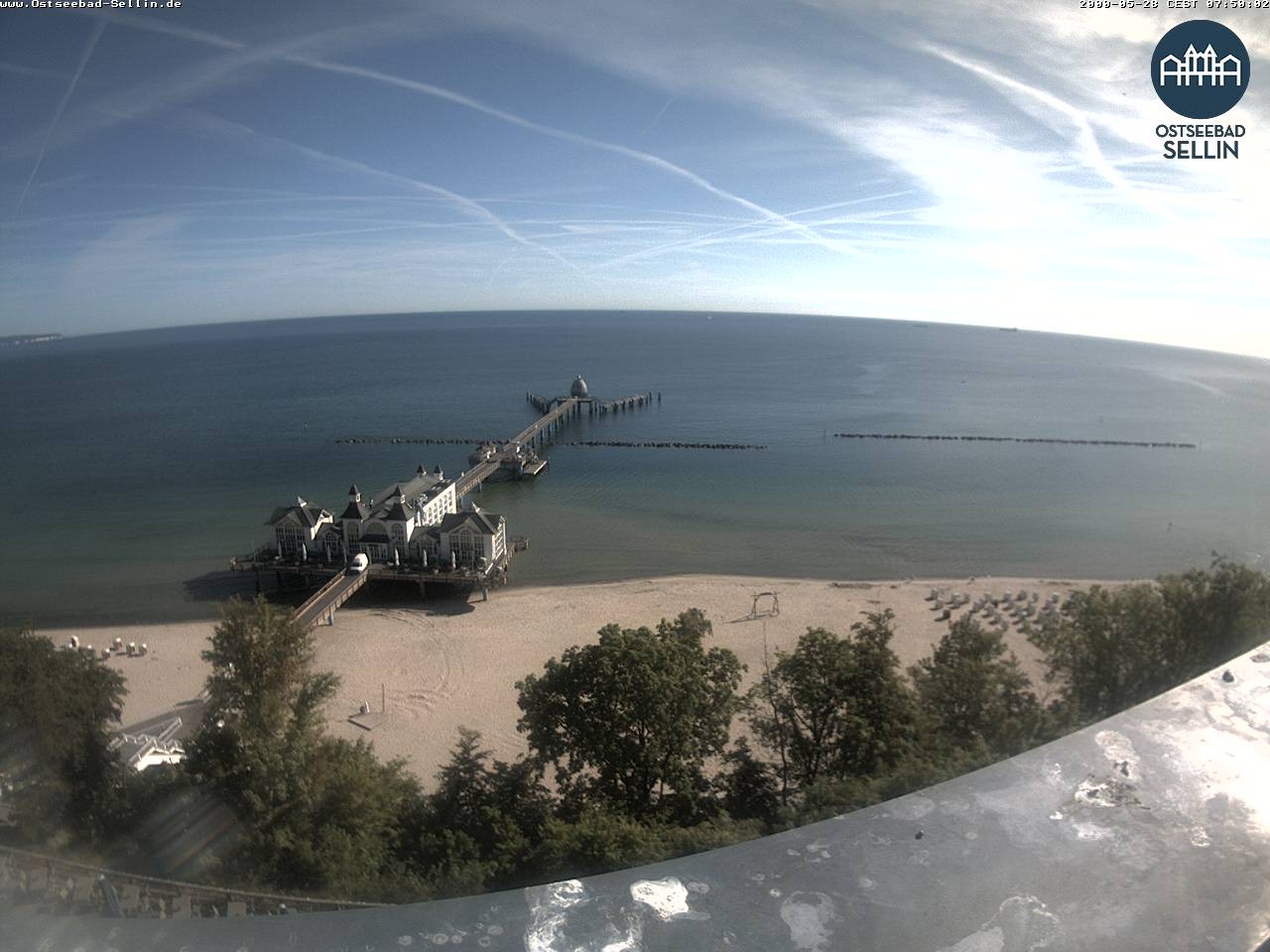 Archived image Webcam Rügen - Sellin Pier