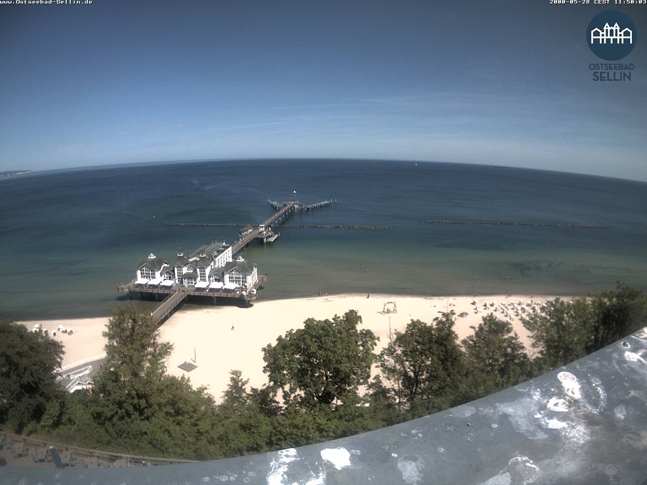 Archived image Webcam Rügen - Sellin Pier