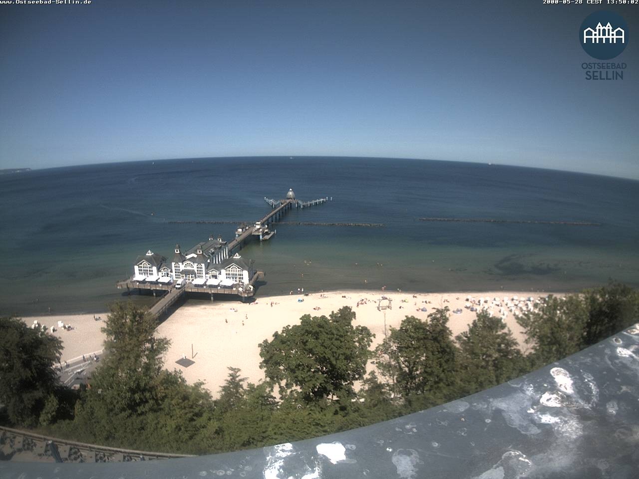 Archived image Webcam Rügen - Sellin Pier