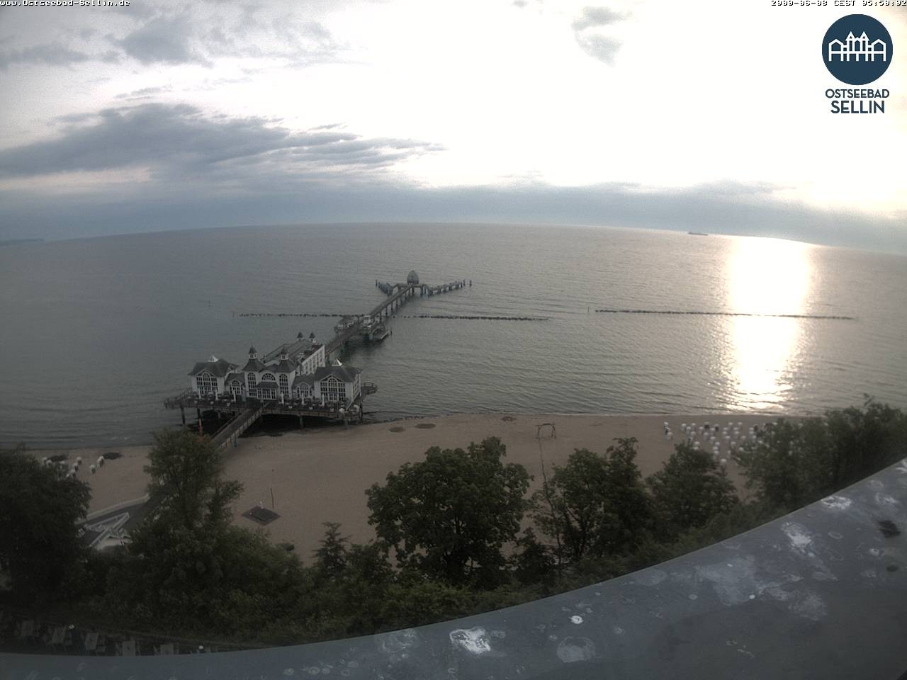 Archiv Foto Webcam Ostseebad Sellin: Seebrücke