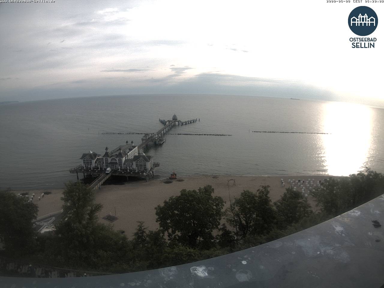Archiv Foto Webcam Ostseebad Sellin: Seebrücke