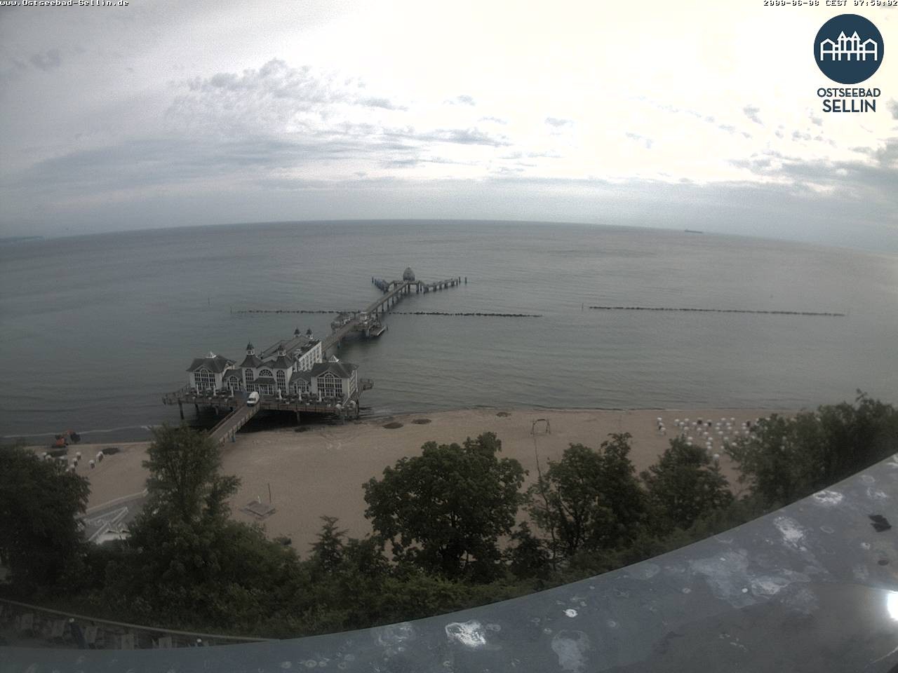 Archiv Foto Webcam Ostseebad Sellin: Seebrücke