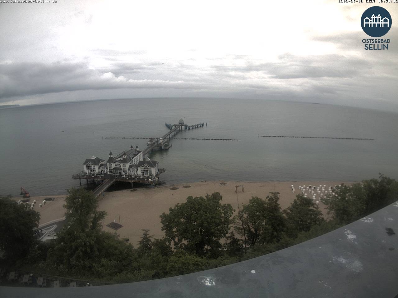 Archiv Foto Webcam Ostseebad Sellin: Seebrücke