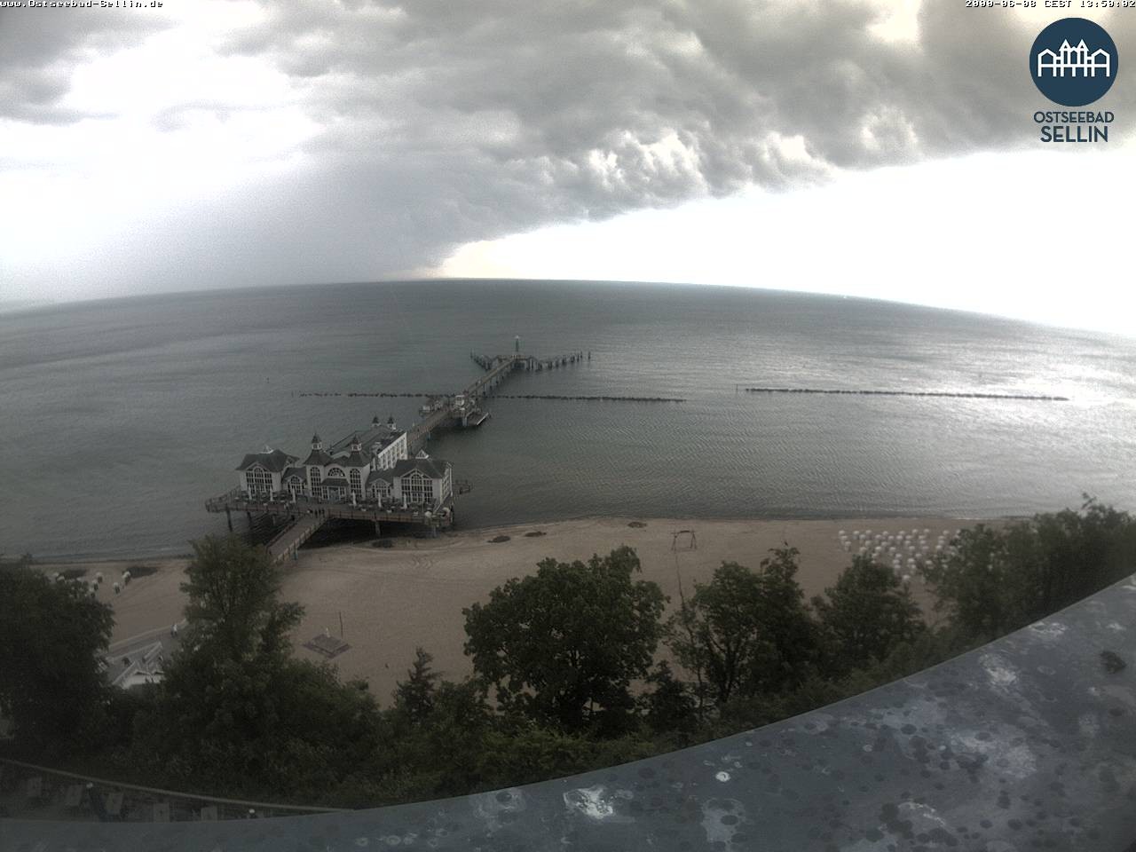 Archiv Foto Webcam Ostseebad Sellin: Seebrücke