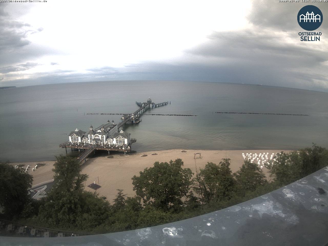 Archiv Foto Webcam Ostseebad Sellin: Seebrücke