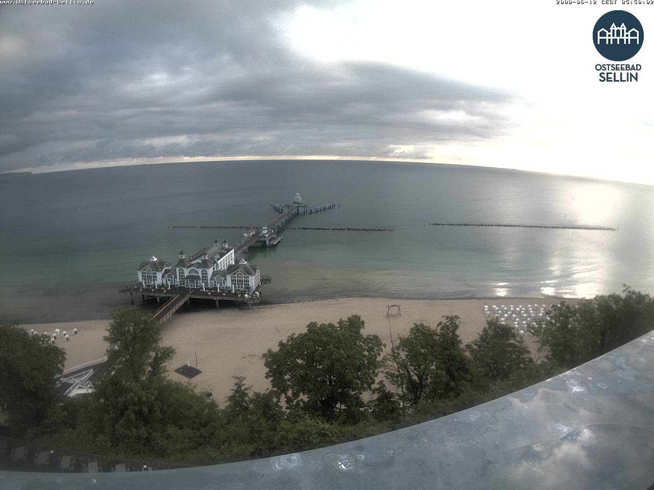 Archiv Foto Webcam Ostseebad Sellin: Seebrücke