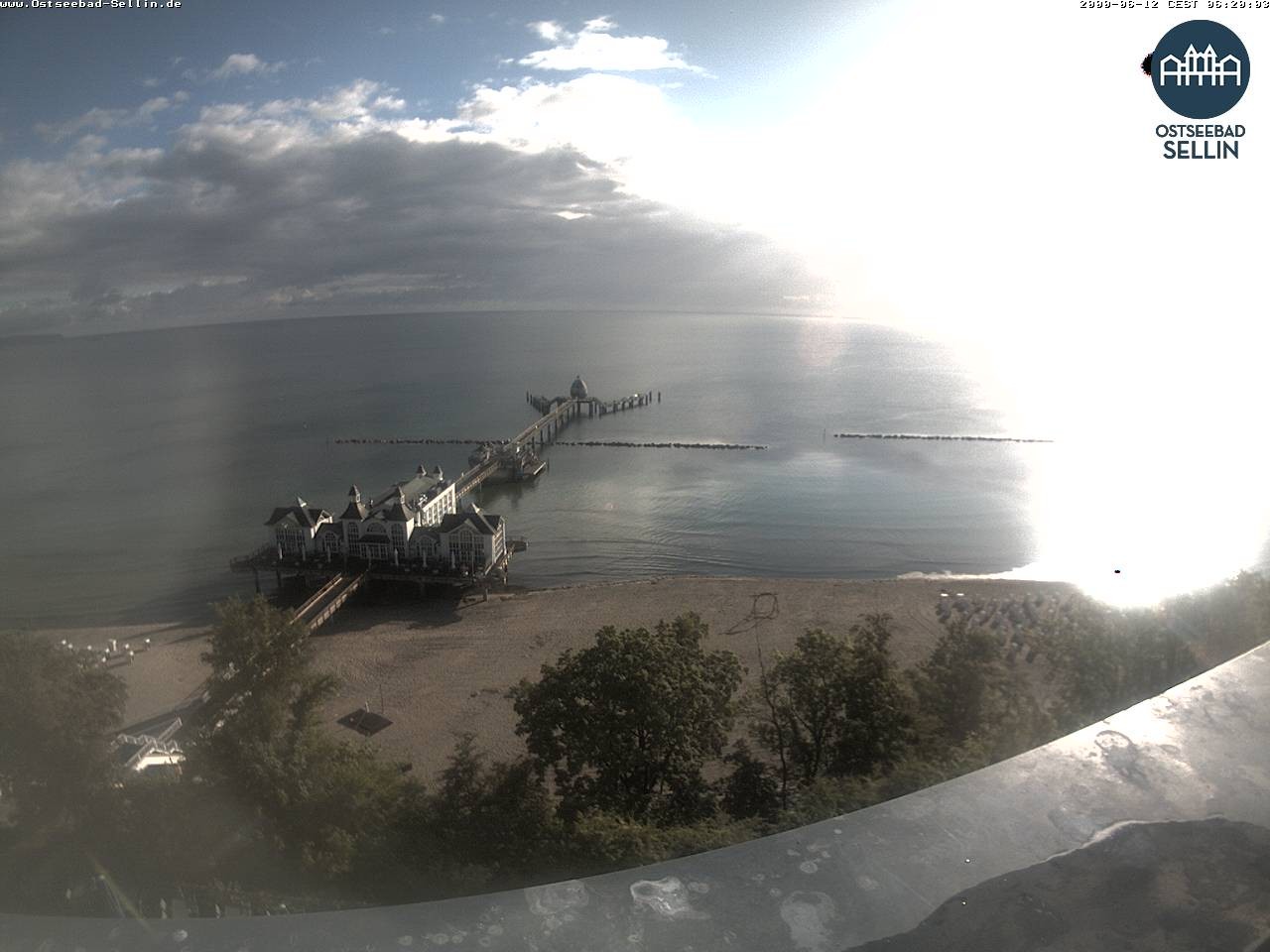 Archiv Foto Webcam Ostseebad Sellin: Seebrücke