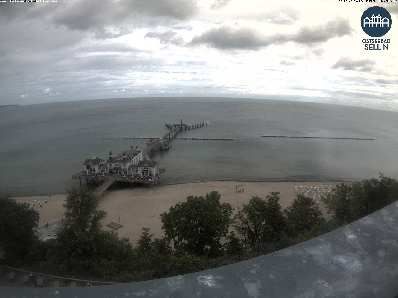 Archiv Foto Webcam Ostseebad Sellin: Seebrücke