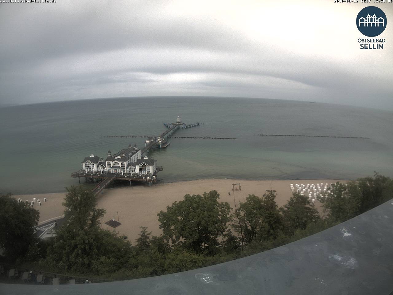 Archiv Foto Webcam Ostseebad Sellin: Seebrücke