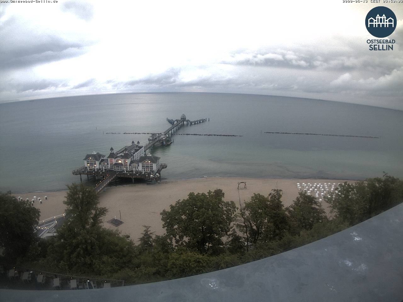 Archiv Foto Webcam Ostseebad Sellin: Seebrücke