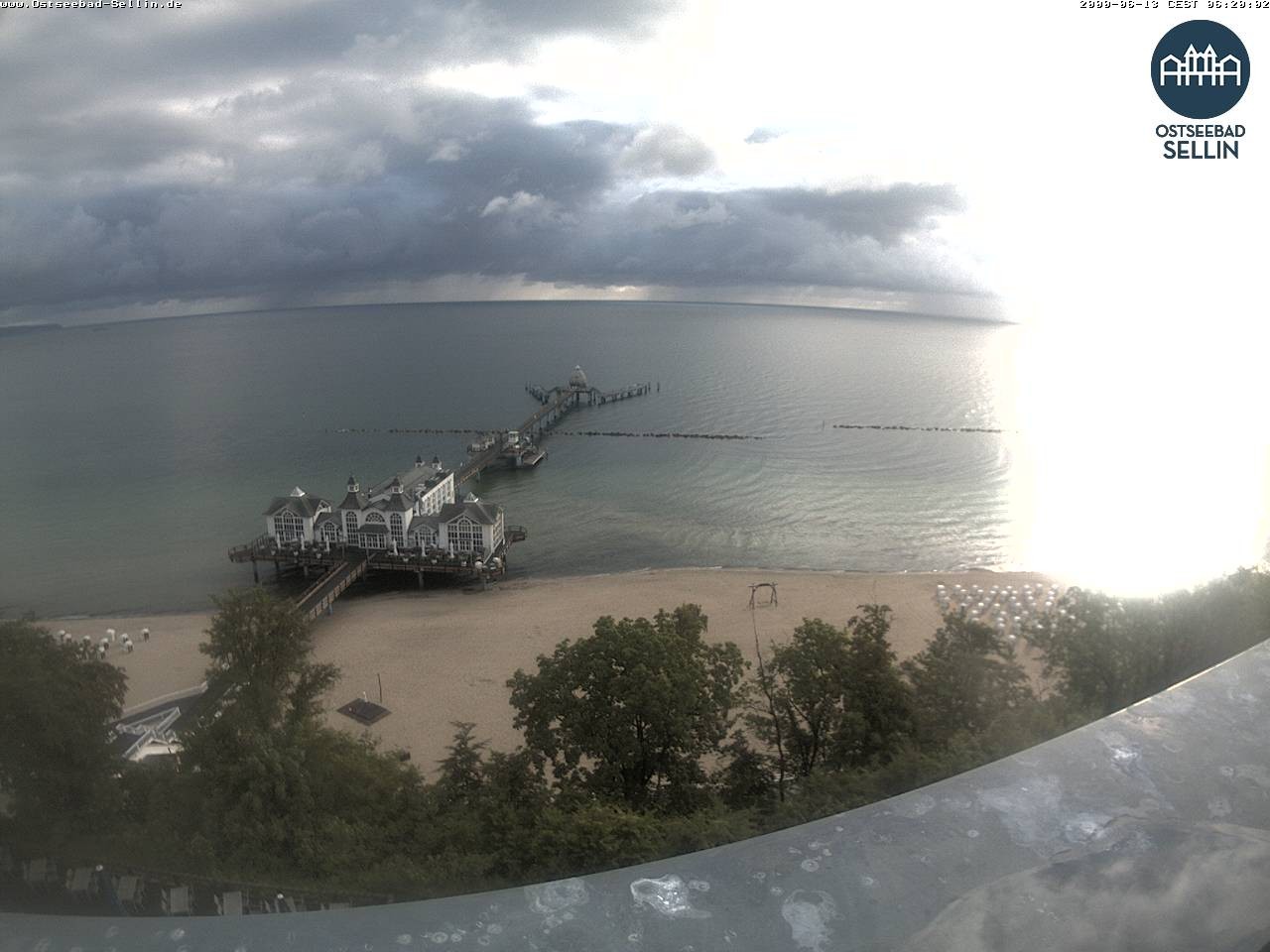 Archiv Foto Webcam Ostseebad Sellin: Seebrücke
