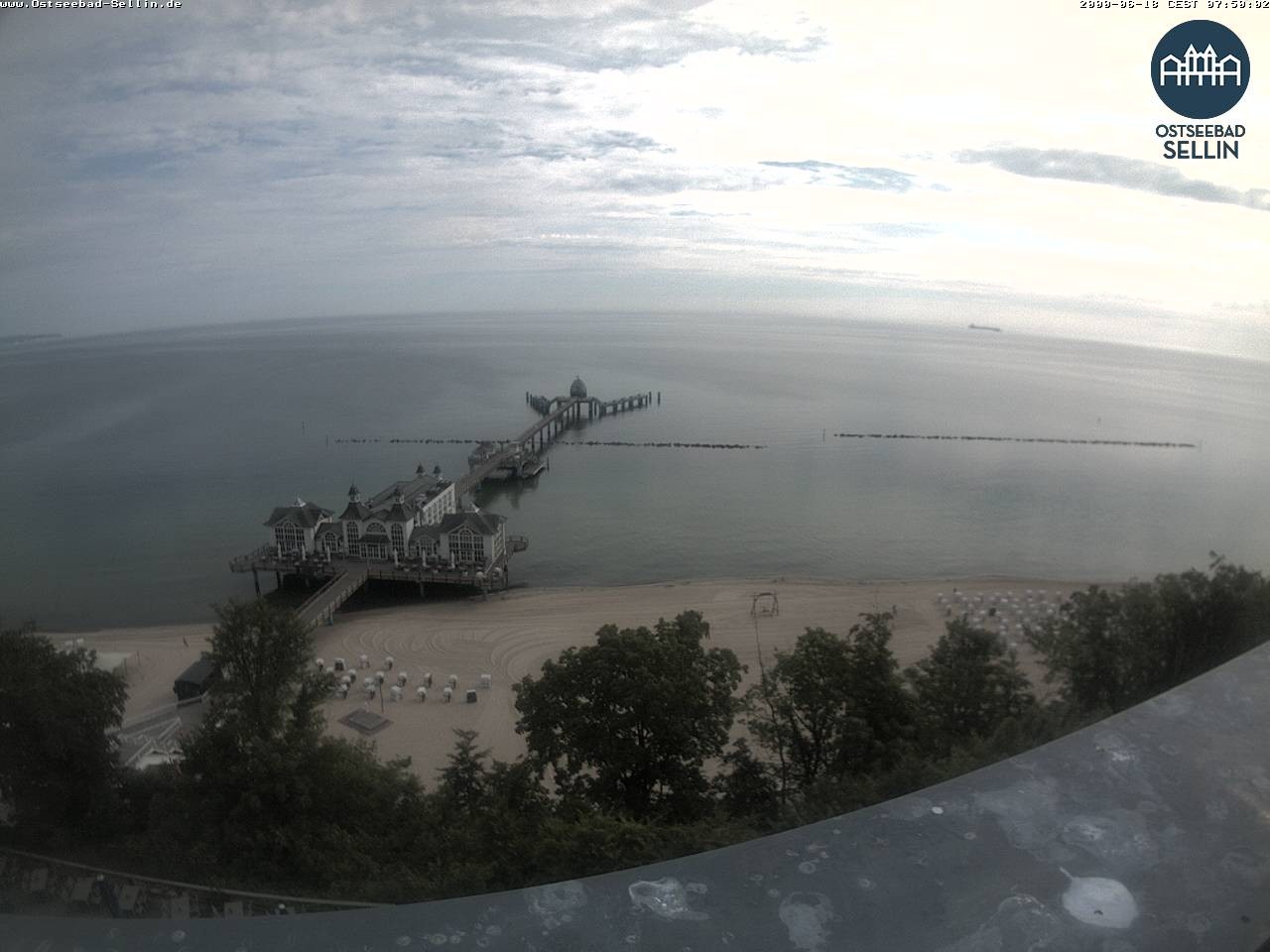 Archiv Foto Webcam Ostseebad Sellin: Seebrücke
