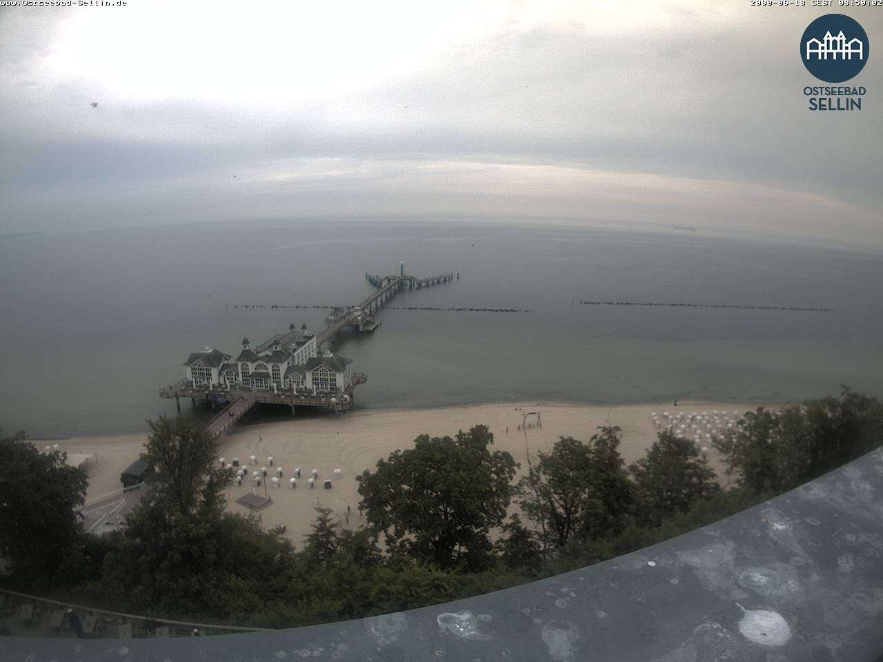 Archiv Foto Webcam Ostseebad Sellin: Seebrücke