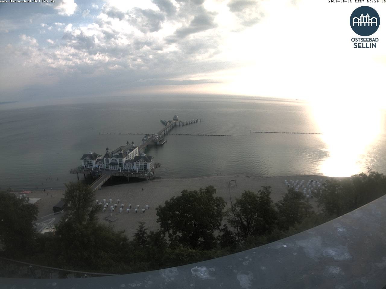 Archived image Webcam Rügen - Sellin Pier