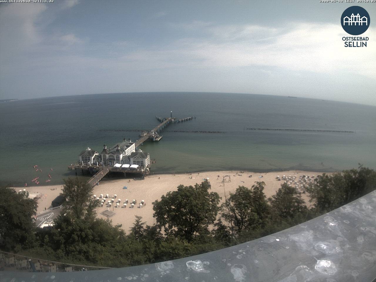 Archiv Foto Webcam Ostseebad Sellin: Seebrücke