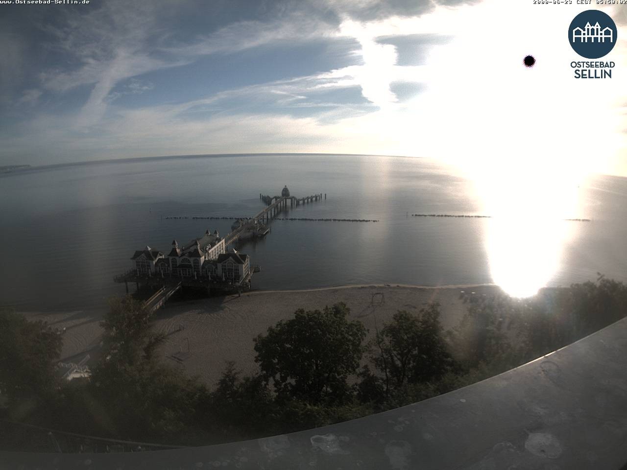 Archived image Webcam Rügen - Sellin Pier